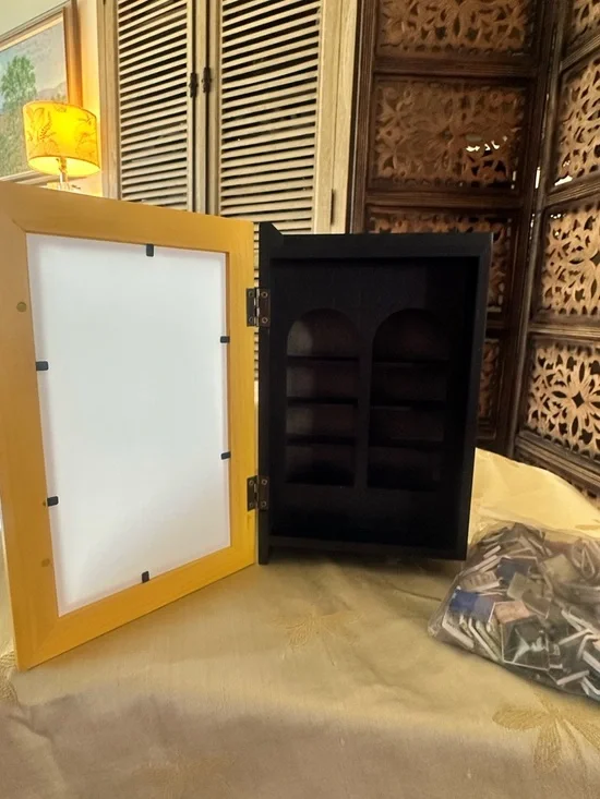 Pages & Places Anxiety Miniature Bookshelf Display w/ Books For Stress Relief. - Picture 5 of 10